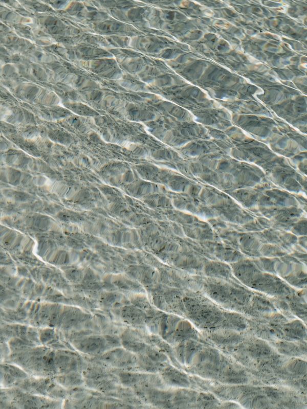 grey water rippling