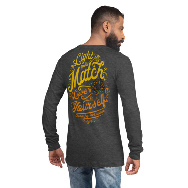 "Light Your Match" Unisex Long Sleeve Tee - Image 9
