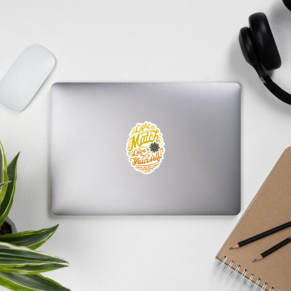 "Light Your Match" Bubble-free stickers - Image 6