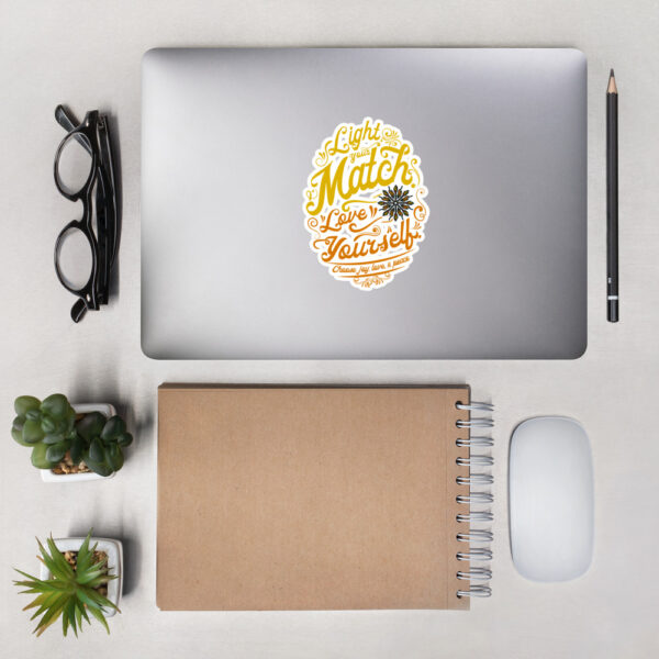 "Light Your Match" Bubble-free stickers - Image 7