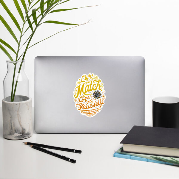 "Light Your Match" Bubble-free stickers - Image 8